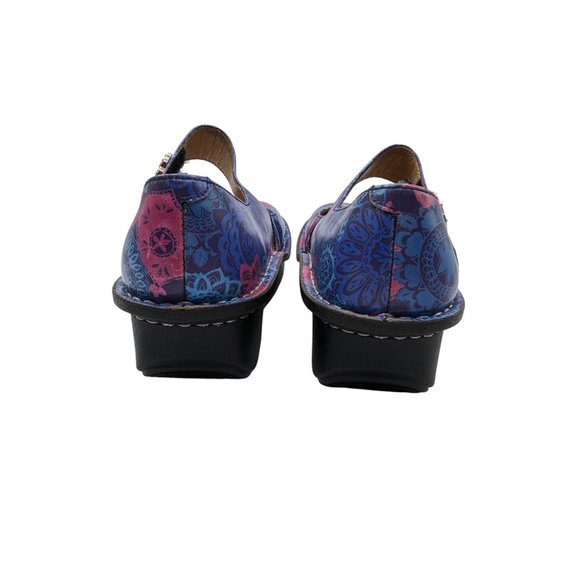 Alegria PG Lite Paloma 217 Kaleidoscope Mary Jane Leather Clogs Size EU 35 US 5 - Picture 6 of 8